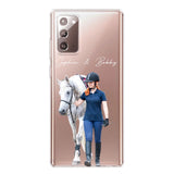 Personalized Upload Your Horse Riding Horse Lovers Silicon Phonecase 23MAR-HQ23