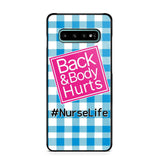 Personalized Back and Body Hurts Nurse Life or Any Title Phonecase Printed QTHQ2703