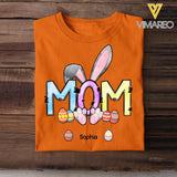 Personalized Mommy, Aunt, Grandmas Bunny Nickmane Tshirt Printed QTHQ2403