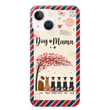 Personalized Home Is Where The Dogs Are Love Tree Dog Lovers Gift Phonecase Printed PNHQ2703