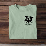 Personalized Upload Your Dog Photo Dog Lovers Tshirt Printed PNHQ0304