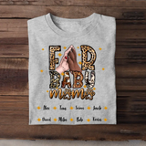 Personalized Fur Baby Mama With Pet Name T-shirt Printed PNBQT1804