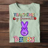 Personalized Teaching My Favourite Peeps Tshirt Printed 23APR-TB20