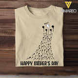 Personalized Funny Sperm Happy Father's Day Kid Name T-shirt Printed 23APR-BQT20