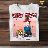 Personalized Dog And Cat Lover Paw Tshirt Printed 23MAY-PN11