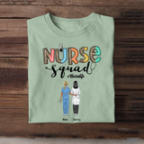 Personalized Nurse Squad Gift For Nurses T-shirt Printed HTHPN2305