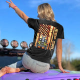Personalized Jeep Girl Flag T-shirt Printed MTDT0606