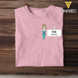 Personalized Nurse Chibi Works Badge With Name And Dept Tshirt