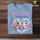 Personalized You & Me We Got This Turtle Couple T-shirt Printed MTKVH0707