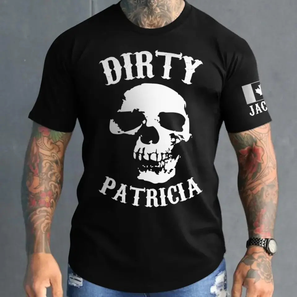 Personalized Canada Durty Patricia Printed Tshirts QTHQ1002