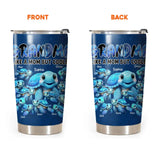 Personalized Grandma Like A Mom But Cooler Turtles with Kid Names Tumbler Printed HTHHN1107