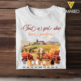 Personalized Just A Girl Who Loves Peckers  T-shirt Printed HTHHN2007