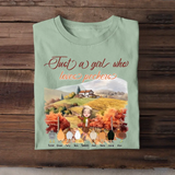Personalized Just A Girl Who Loves Peckers  T-shirt Printed HTHHN2007