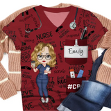 Personalized I Love Nursing Gift for Nurses 3D T-shirt Printed HTHKVH202317