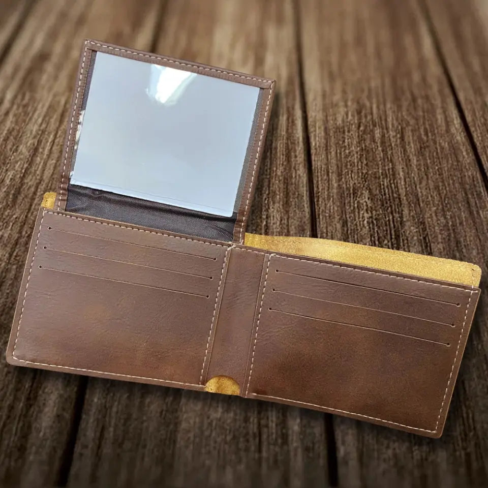 Personalized Canadian Armed Forces Leather Wallet  QTPN2023139