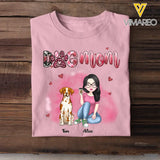 Personalized Dog Mom Dog Lovers Gift Tshirt VQ23380