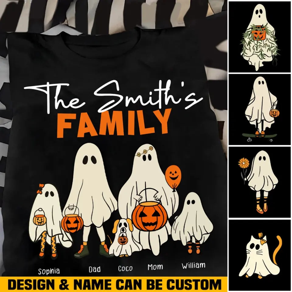 Personalized The Smith's Family Halloween Gift T-shirt Printed HTHHN23420