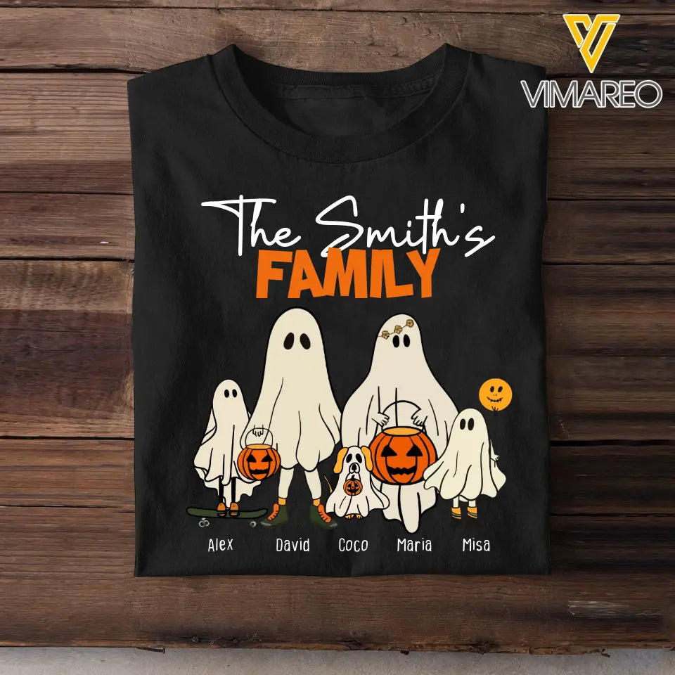 Personalized The Smith's Family Halloween Gift T-shirt Printed HTHHN23420