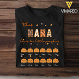 Personalized This Nana Loves Her Little Pumpkins  T-shirt Printed HTHKVH23421