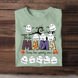 Personalized This Mama Loves Her Spooky Crew T-shirt Printed HTHHN23457