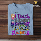 Personalized I Teach The Most Spook Tacular Students T-shirt Printed HTHHN23469
