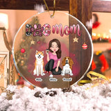 Personalized Dog Mom Dog Lovers Gift Christmas Gift Acrylic/Ceramic Ornament Printed VQ23480