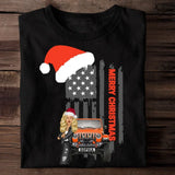 Personalized Merry Christmas T-shirt Printed NMTVQ23653