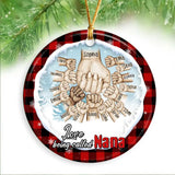 Personalized Loving Being Called Ceramic Ornament Printed NTMTHN23718