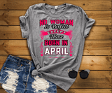 No Woman Is Perfect Except April  Born