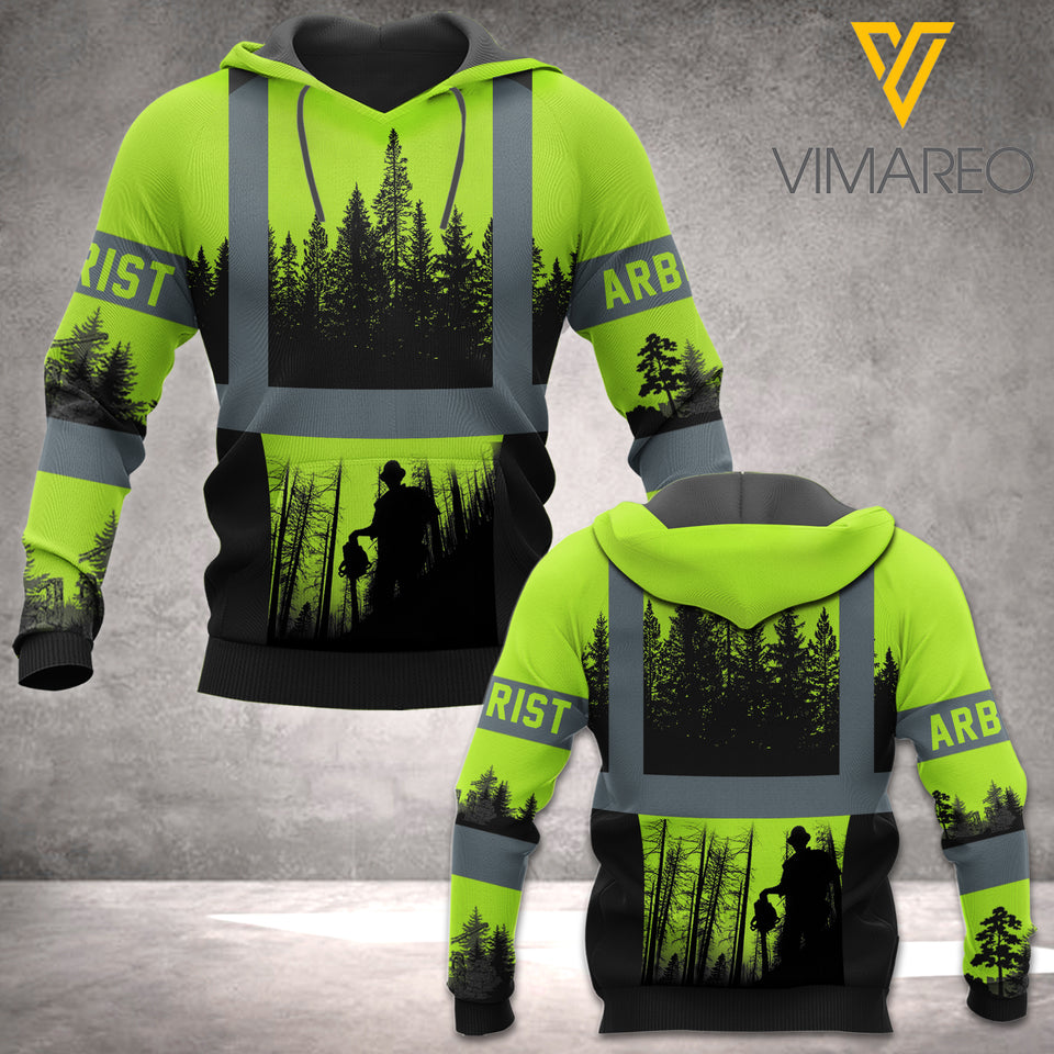 Arborist 3D printed hoodie ULD