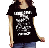 April Girl Is Perfect Combination Of Princess And Warrior
