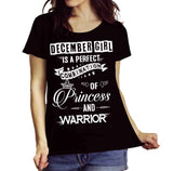 December Girl Is Perfect Combination Of Princess And Warrior