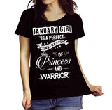 January Girl Is Perfect Combination Of Princess And Warrior