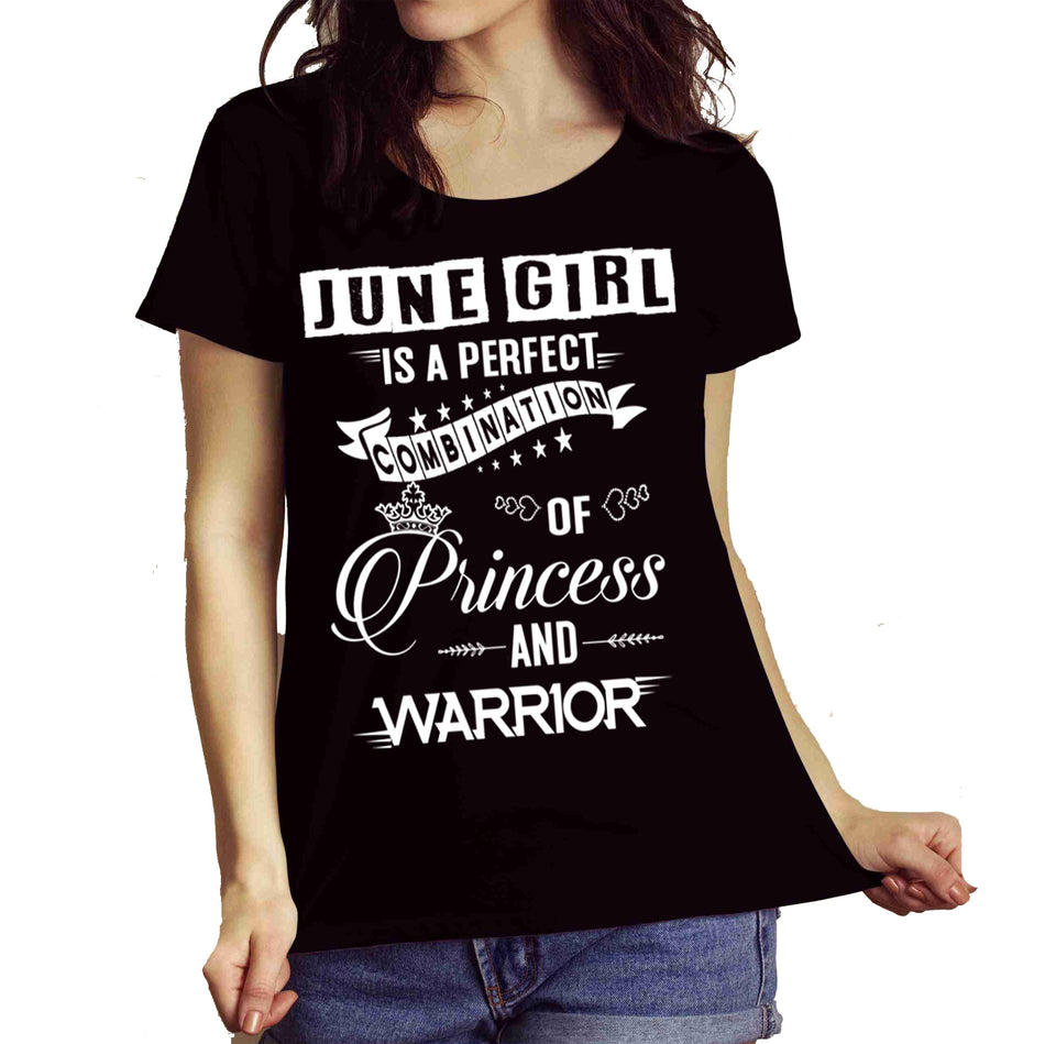 June Girl Is Perfect Combination Of Princess And Warrior