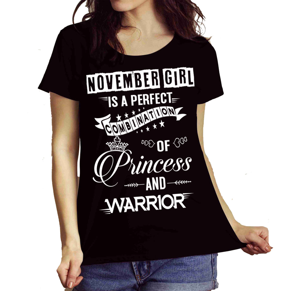 November Girl Is Perfect Combination Of Princess And Warrior