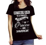 October Girl Is Perfect Combination Of Princess And Warrior