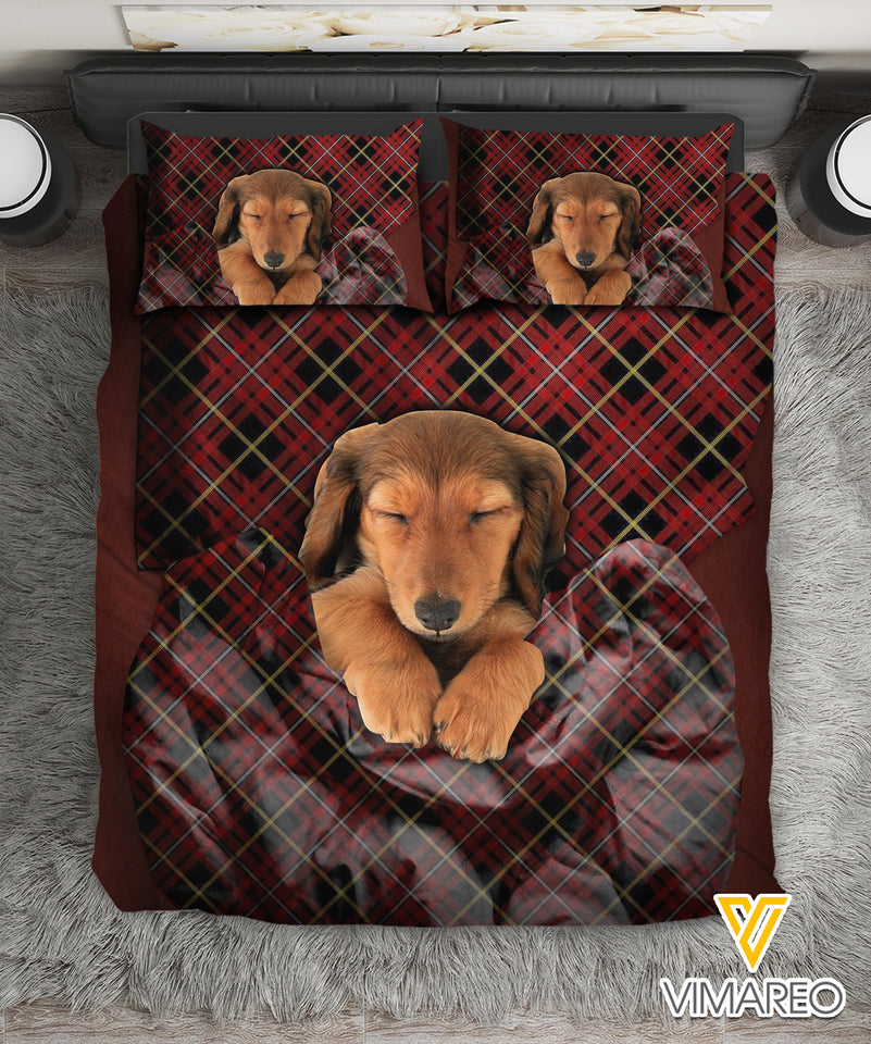 Dachshund Dog Bedding Set OCT-MA04