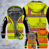 BRICKLAYER SAFETY FLEECE HOODIE 3D PRINTED 030221