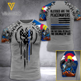 COLORADO PEACEMAKERS TSHIRT 3D PRINTED JUL-NL29