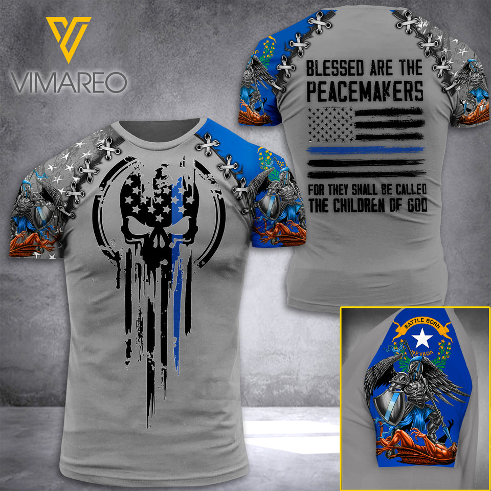 NEVADA PEACEMAKERS TSHIRT 3D PRINTED JUL-NL29