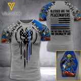 PENNSYLVANIA PEACEMAKERS TSHIRT 3D PRINTED JUL-NL29