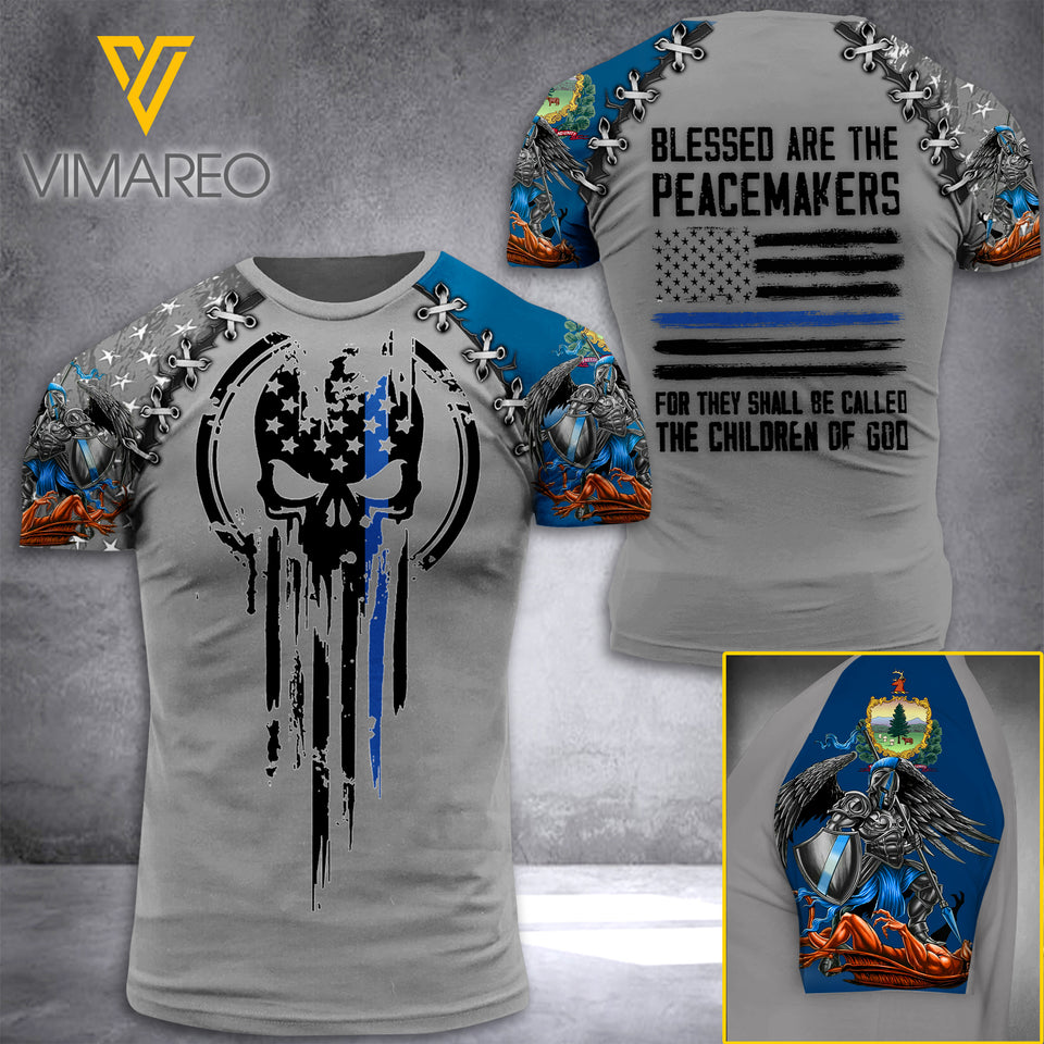 VERMONT PEACEMAKERS TSHIRT 3D PRINTED JUL-NL29