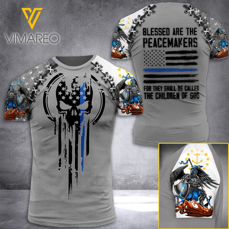 RHODE ISLAND PEACEMAKERS TSHIRT 3D PRINTED JUL-NL29