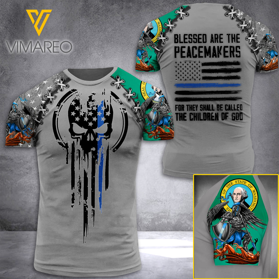 WASHINGTON PEACEMAKERS TSHIRT 3D PRINTED JUL-NL29