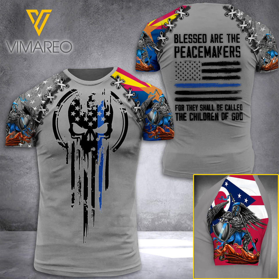 ARIZONA PEACEMAKERS TSHIRT 3D PRINTED JUL-NL29
