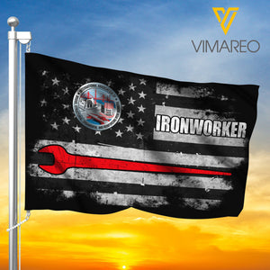 IRONWORKER FLAG