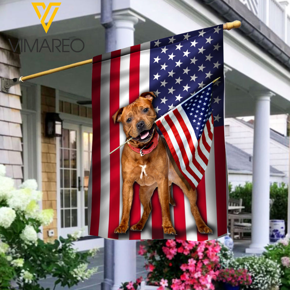 Pitbull Dog Flag APR-MA15