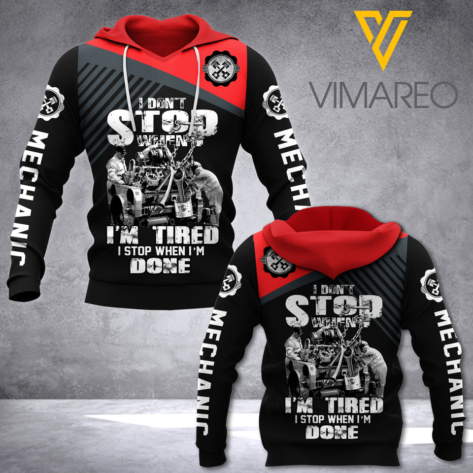 Mechanic HOODIE 3D TPM DONE