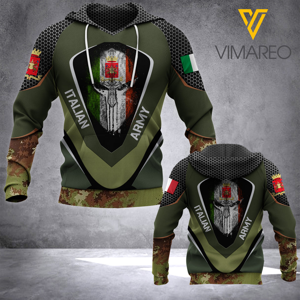 PHN Italian Army 3D Printed Shirt APR-MA09