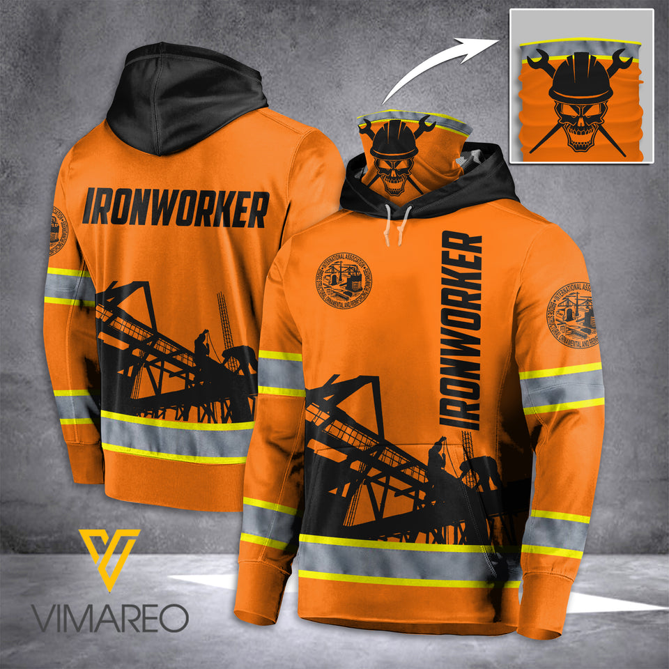 VH IRONWORKER mask HOODIE 3D ALL PRINT 2002 TMA